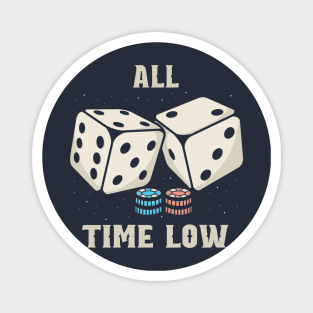 Dice all time low Magnet
